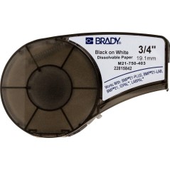 Brady Dissolvable Paper Tape for